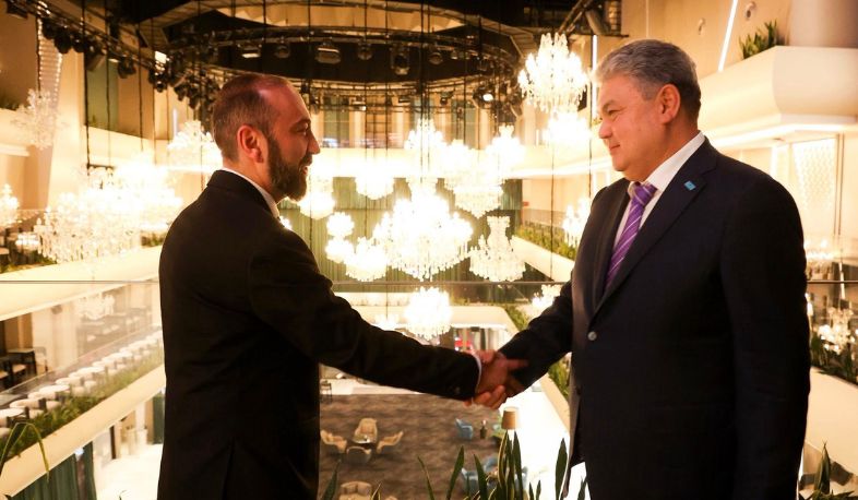 Միրզոյանը ողջունել է Երևան ժամանած Ղազախստանի ԱԳ նախարարին