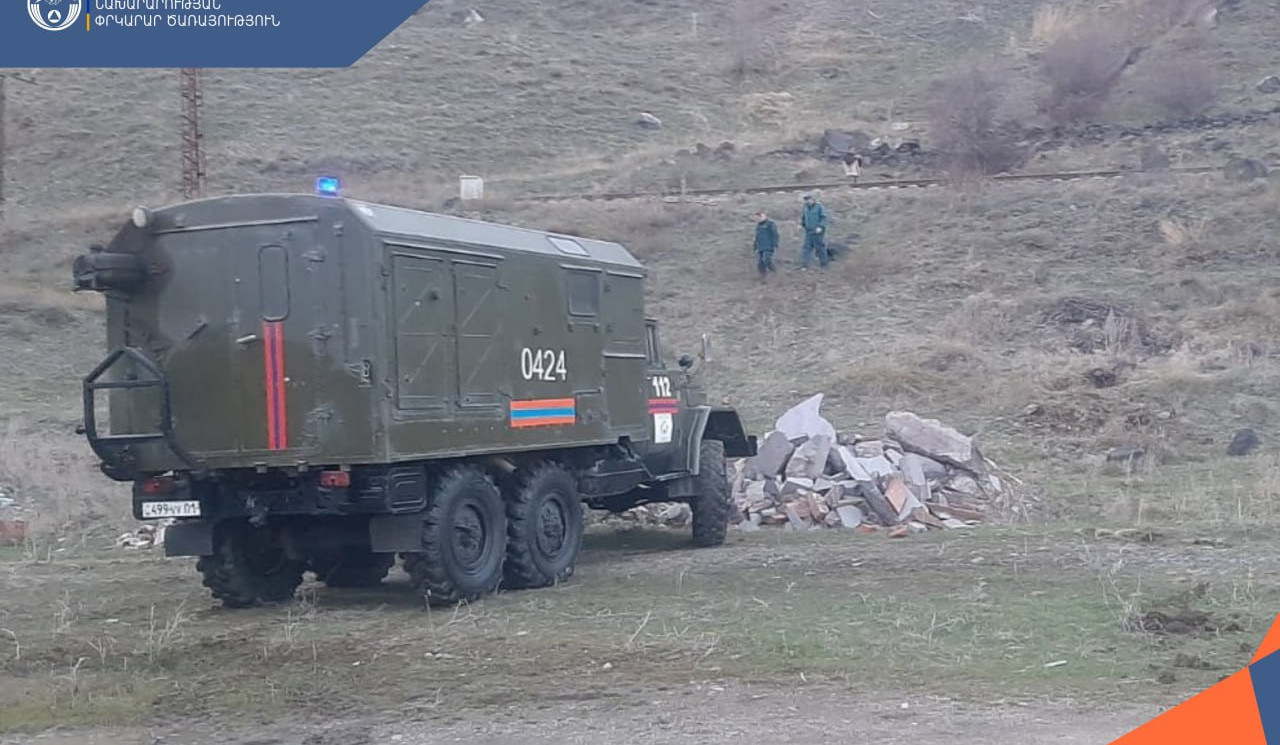Սպիտակ-Գյումրի երկաթգծի 4-րդ կմ-ին քարաթափում է տեղի ունեցել