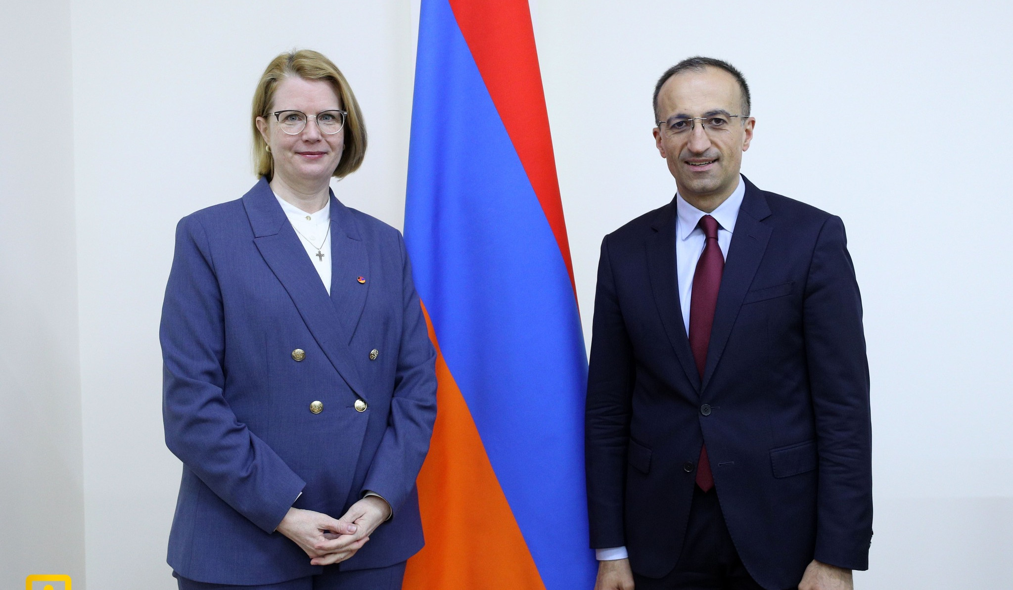 Արսեն Թորոսյանը և դեսպան Կլաուդիա Բուշը  քննարկել են սոցիալական պաշտպանության ոլորտում համագործակցության ընդլայնման հնարավորությունները