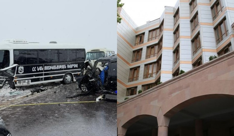 «Նիսսան»-ը հանդիպակաց գոտում բախվել է ՆԳՆ ոստիկանության գվարդիայի ավտոբուսին. ՔԿ-ն հերքում է ապատեղեկատվությունը
