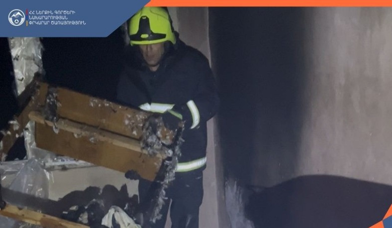 Հրդեհ Իջևանի շենքերից մեկի տանիքում. փրկարարները տարհանել են 25 բնակչի