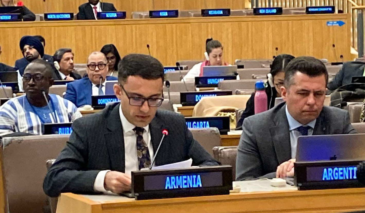 ՄԱԿ-ում ՀՀ պատվիրակությունը վերահաստատել է Միջուկային զենքի չտարածման մասին պայմանագրով Հայաստանի ստանձնած պարտավորությունները