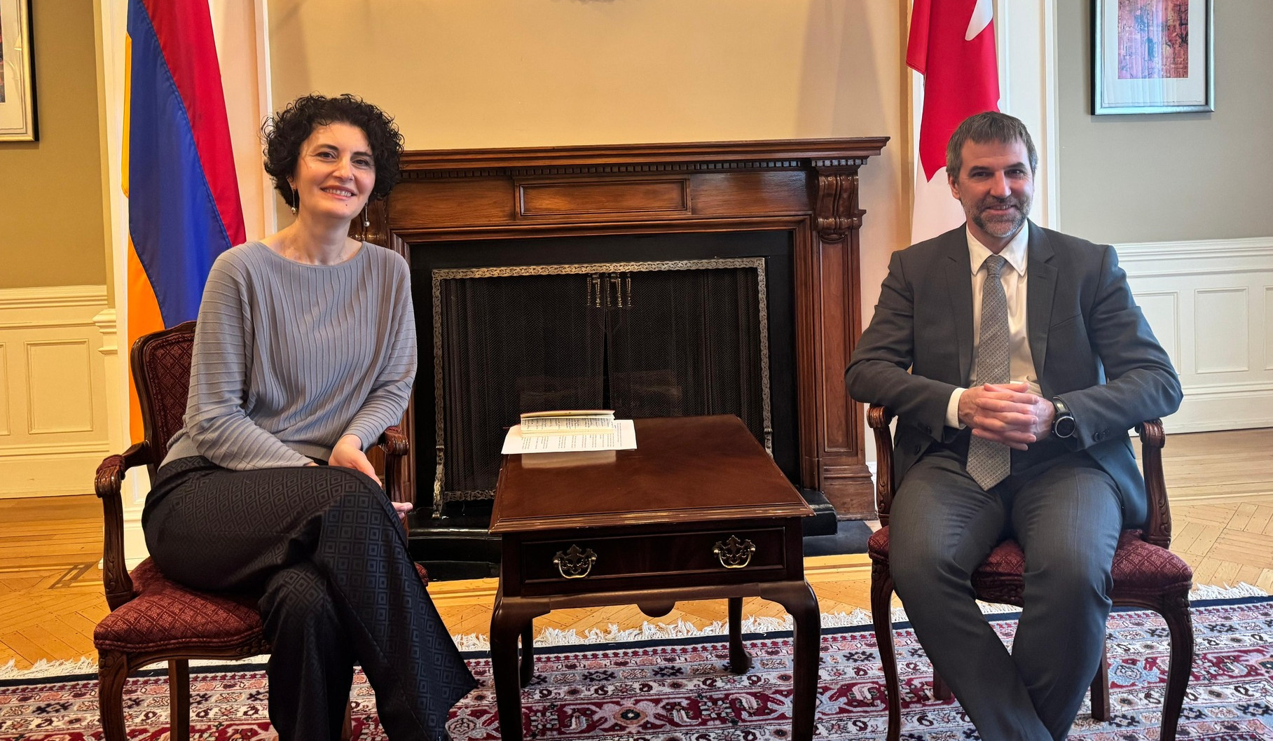 Կանադայում ՀՀ դեսպան Անահիտ Հարությունյանն ու պատգամավոր Սթիվեն Գիլբոն քննարկել են COP17-ում ՀՀ առաջնահերթությունները