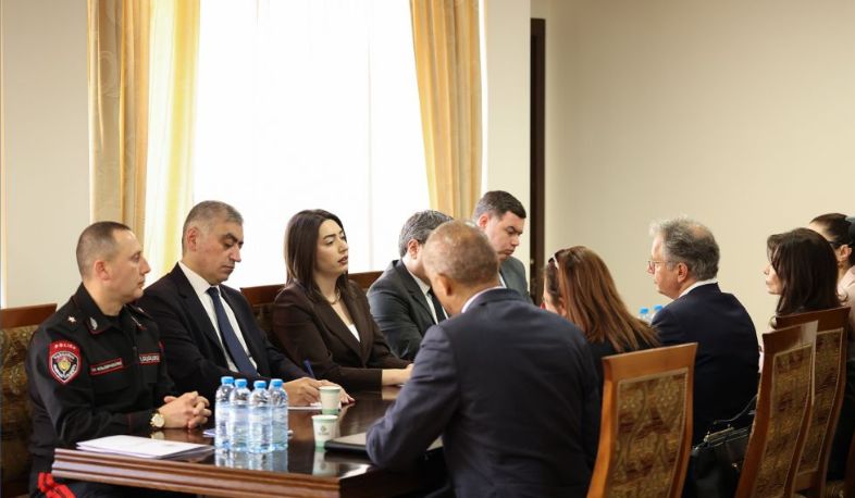 Ոստիկանության գվարդիայում պատրաստվածությունն ու կազմակերպվածությունը բարձր մակարդակի վրա են․ ՆԳ նախարարն ընդունել է ԵԽ Ծրագրերի համակարգման տնօրենին