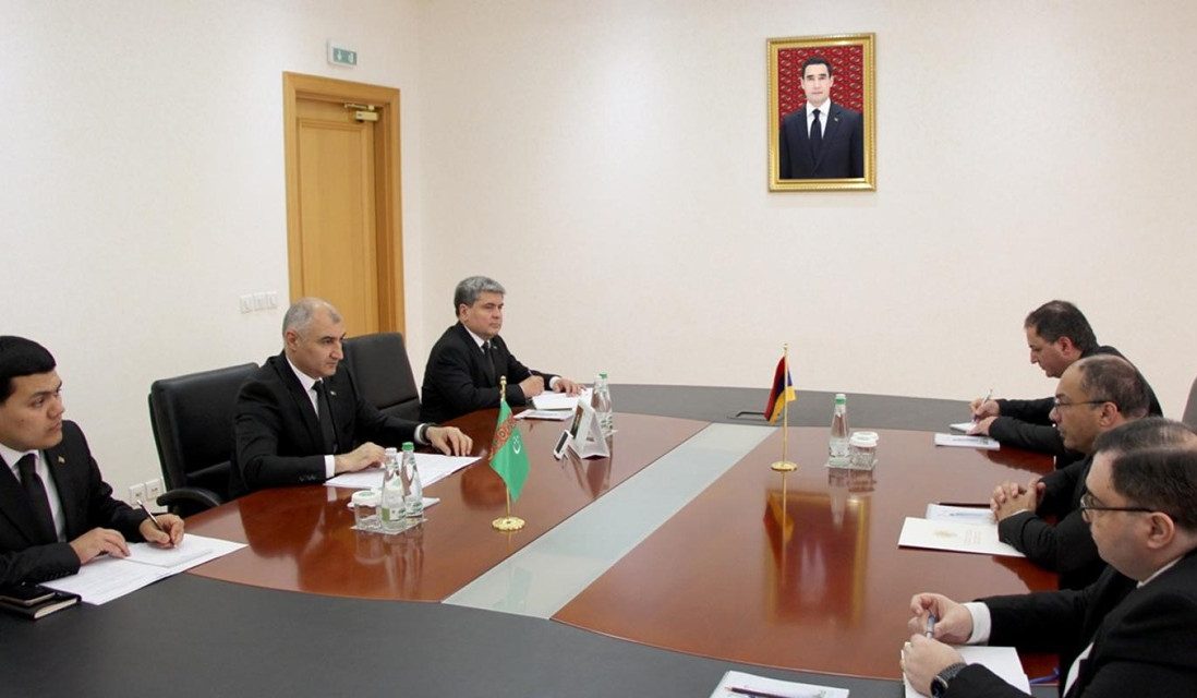 Թուրքմենստանի ԱԳ փոխնախարարը և դեսպան Ավագյանը կարծիքներ են փոխանակել հայ-թուրքմենական գործընկերության առաջնահերթ ոլորտների վերաբերյալ