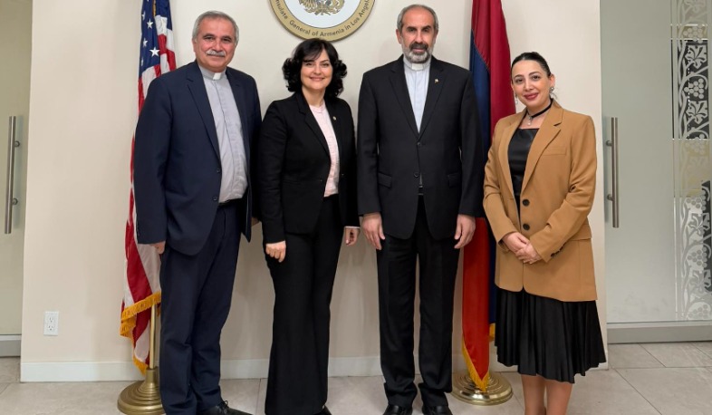 Հյուպատոս Աննա Ավետիսյանը Հյուսիսային Ամերիկայի Հայ Ավետարանական միության նախարարի հետ հանդիպմանն ընդգծել է երիտասարդների համար կրթական ծրագրերի կարևորությունը