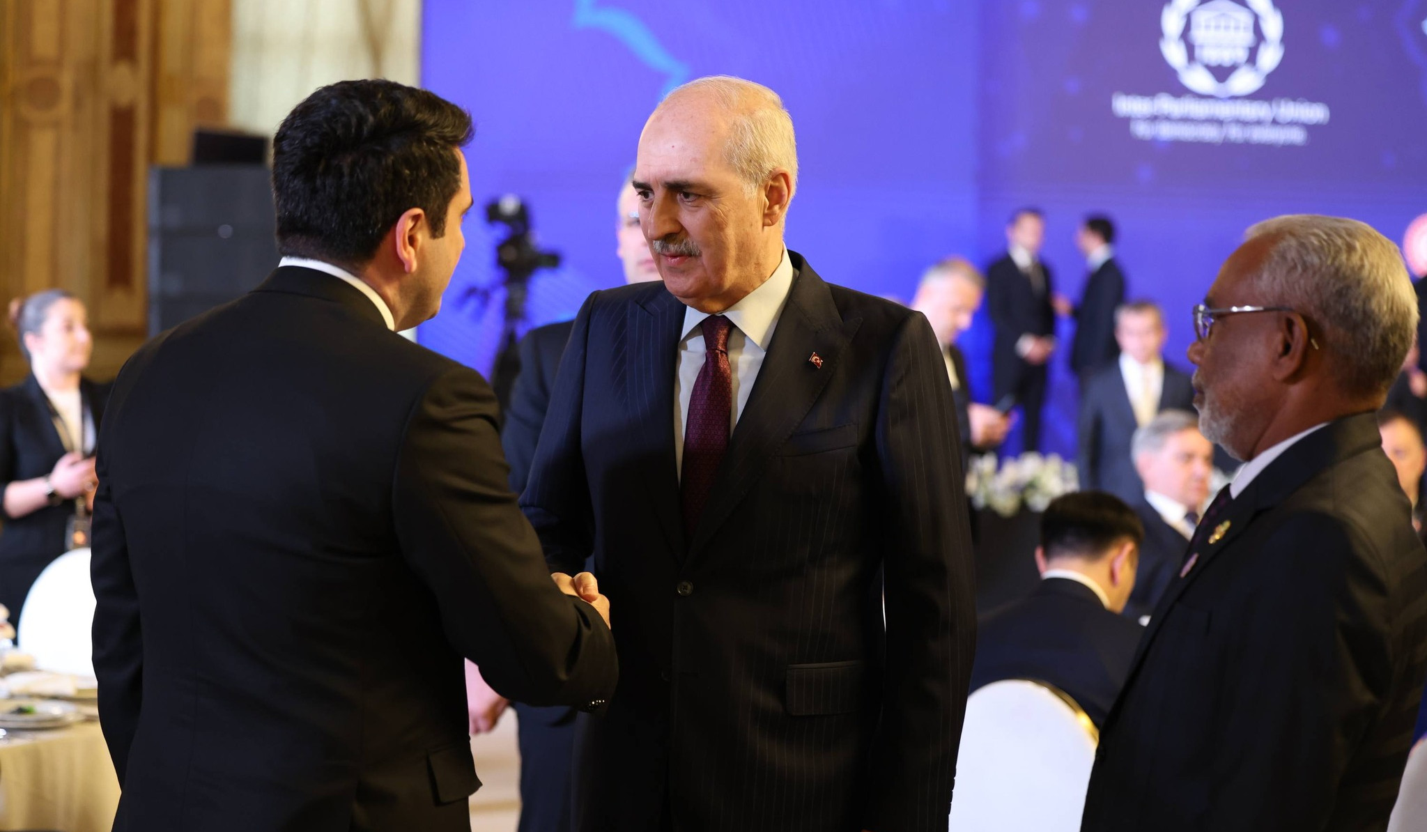 Ален Симонян в Стамбуле встретился со спикером Великого национального собрания парламента Турции