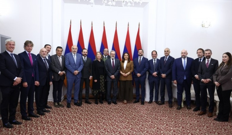 Businessmen from Spain hosted in Parliament