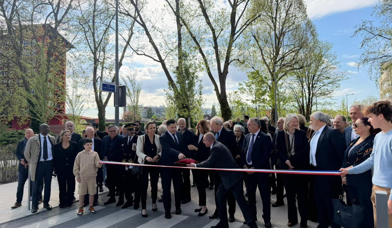 Ֆրանսիայի Անտոնի քաղաքում բացվել է Երևանի Դավթաշեն թաղամասի անունը կրող փողոց