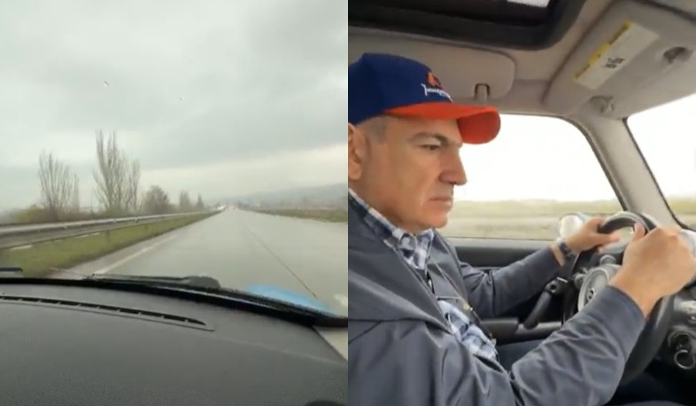 Երևան-Գյումրի ավտոերթ. Նիկոլ Փաշինյանը տեսանյութ է հրապարակել