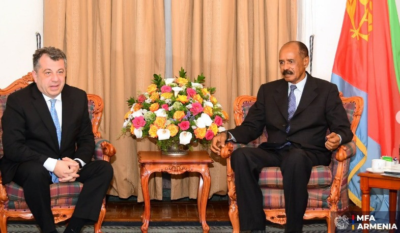 ՀՀ դեսպանն իր հավատարմագրերն է հանձնել Էրիթրեայի նախագահին