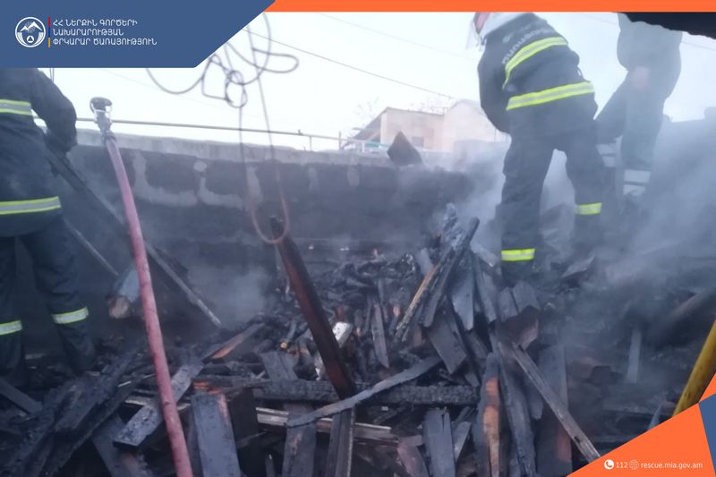 Սիլիկյան թաղամասում չգործող թոնրատուն է այրվել