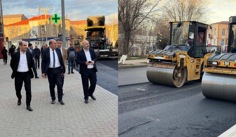 Մեկնարկել է Գյումրու Բագրատունյաց օղակի ասֆալտապատումը․ աշխատանքներն իրականացվում են Կառավարության ֆինանսավորմամբ