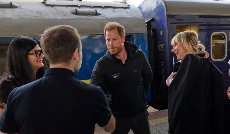 Принц Гарри прибыл в Киев с незапланированным визитом