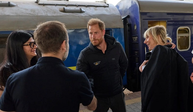Принц Гарри прибыл в Киев с незапланированным визитом