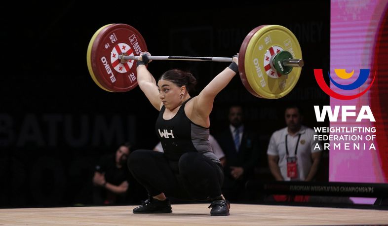 Աննա Ամրոյանը ոսկե մեդալ է նվաճել ծանրամարտի Եվրոպայի առաջնության հրում վարժությունում
