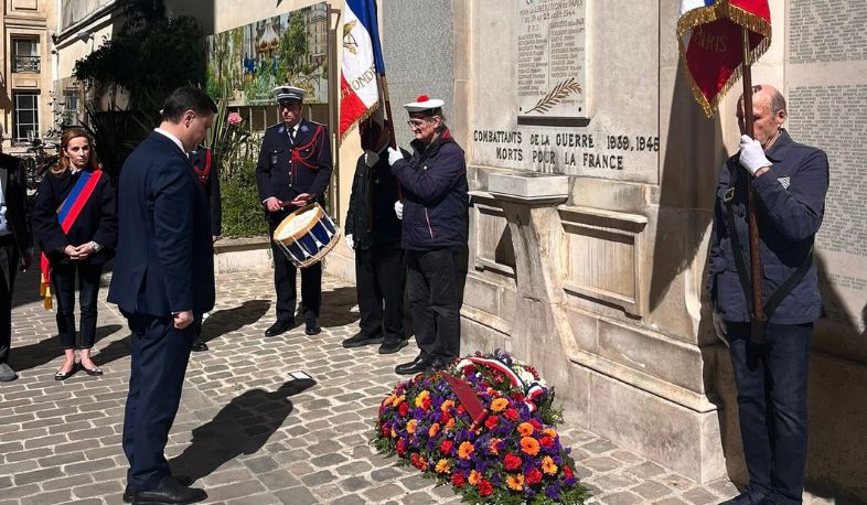 Փարիզում նշվել է Հայոց ցեղասպանության 111-րդ տարելիցը