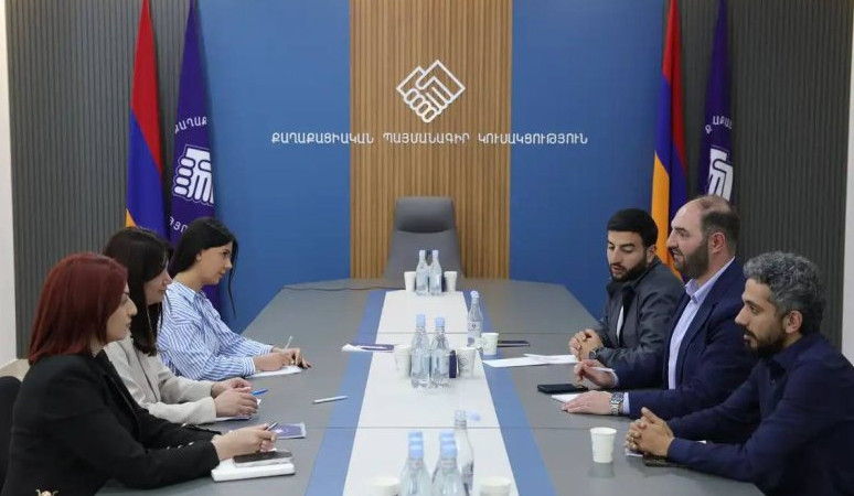 Տեղի է ունեցել «Քաղաքացիական պայմանագիր» կուսակցության վերահսկող հանձնաժողովի նիստ