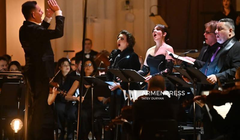 «Արամ Խաչատրյան» համերգասրահում կեսգիշերին հնչել է Վերդիի «Ռեքվիեմը»