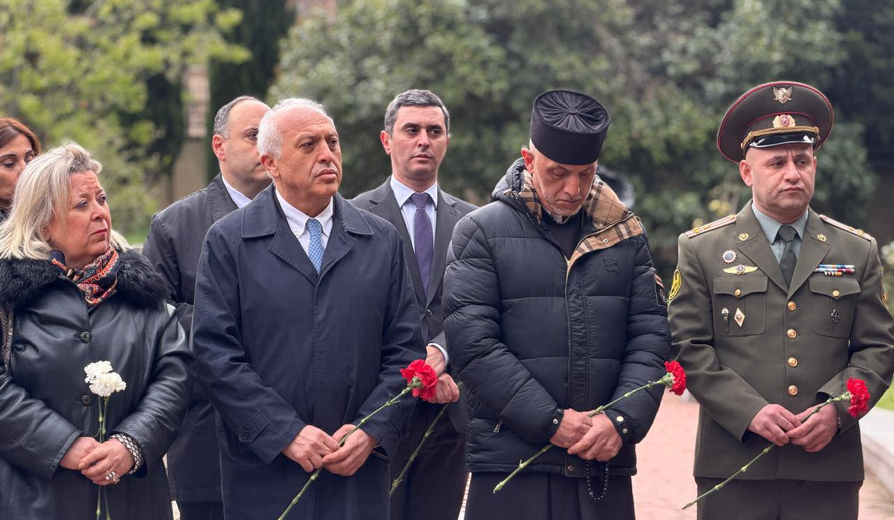 Անմեղ զոհերի ոգեկոչման արարողություն Թբիլիսիի Խոջիվանքի պանթեոնում