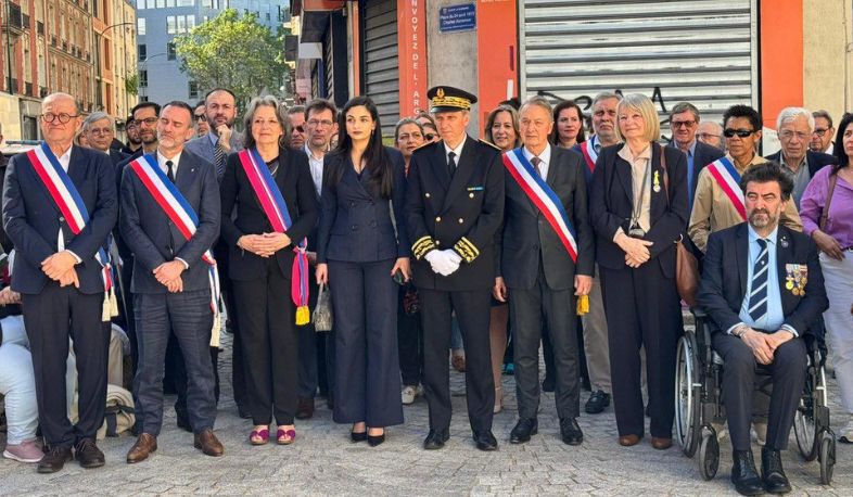 Ֆրանսիայի Կլիշի քաղաքում հարգանքի տուրք են մատուցել Հայոց ցեղասպանության զոհերին