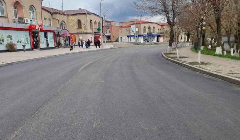 Նորոգման աշխատանքներ են կատարվում Գյումրու Անկախության փողոցի, Շիրազի և Չերազի փողոցների մի հատվածում․ ՃԴ