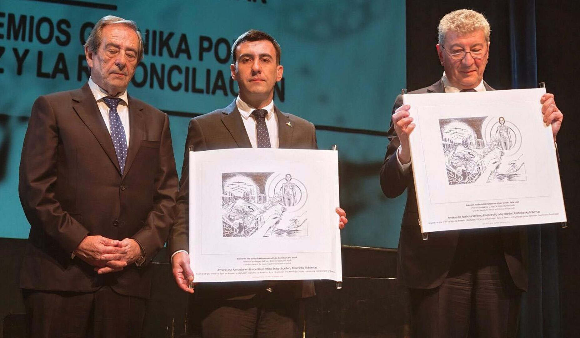 Իսպանիայում Հայաստանի դեսպանը վարչապետի անունից ստացել է 2026-ի «Գերնիկա» մրցանակը