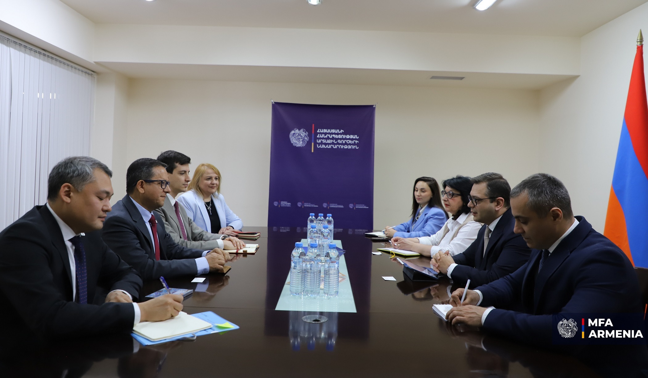 Ռոբերտ Աբիսողոմոնյանը և Քսավիեր Կաստեյանոս Մոսկերան քննարկել են Ղարաբաղից տեղահանվածների երկարաժամկետ կարիքների հասցեագրմանն ուղղված ծրագրերին առնչվող հարցերը