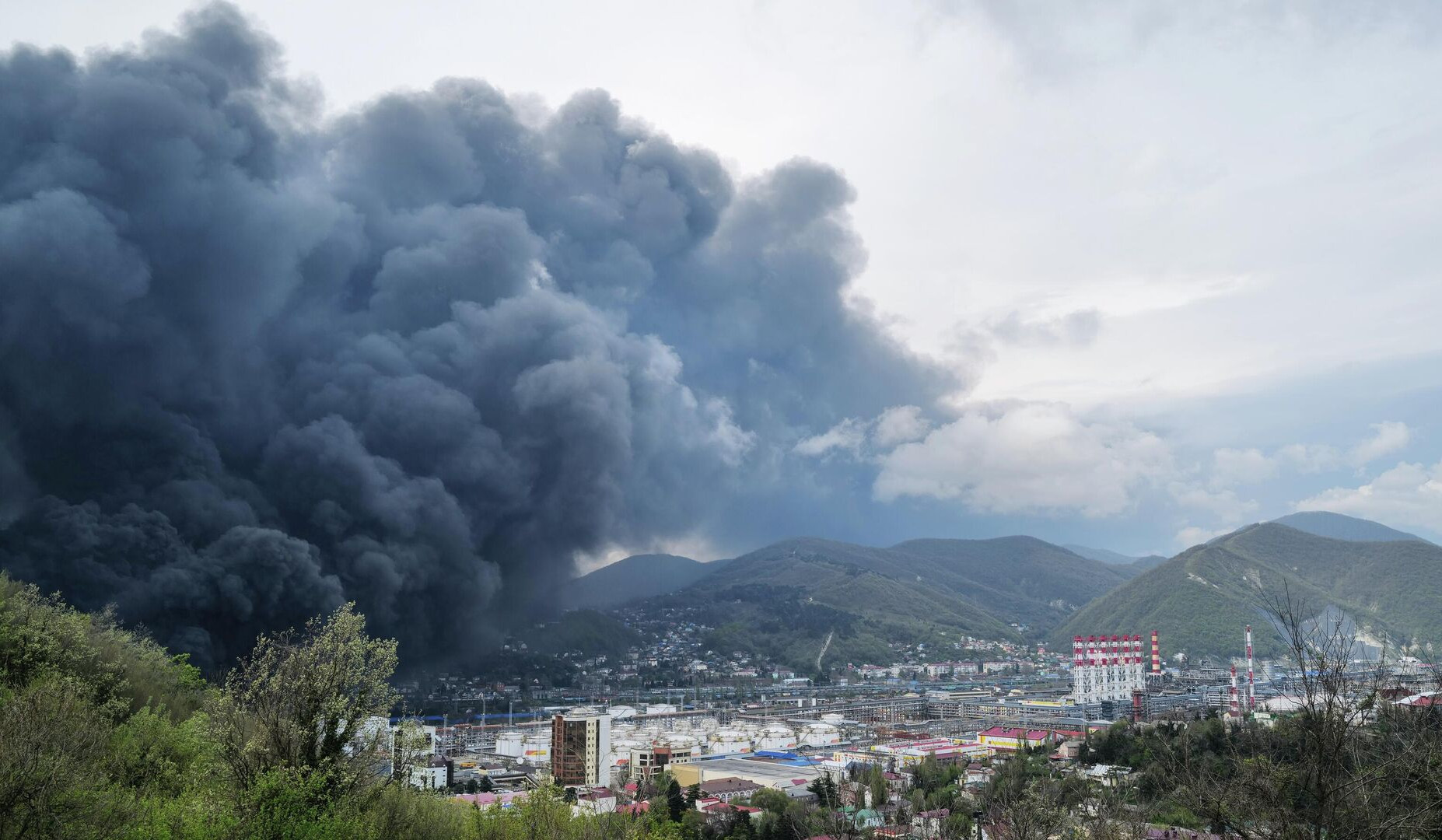 Տուապսեի նավթավերամշակման գործարանը կրկին ուկրաինական ԱԹՍ-ների հարձակման է ենթարկվել