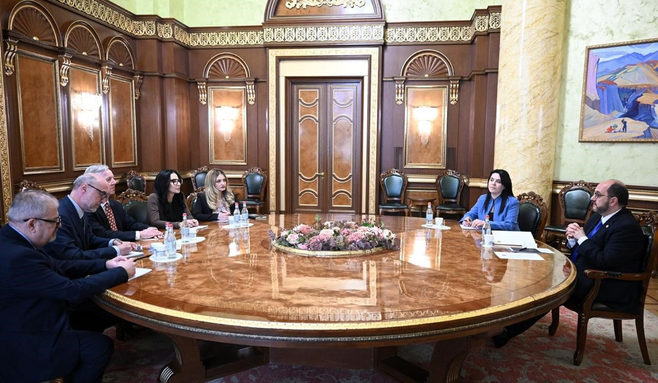 Արայիկ Հարությունյանը հանդիպել է Ընտրական համակարգերի միջազգային հիմնադրամի նախագահի հետ