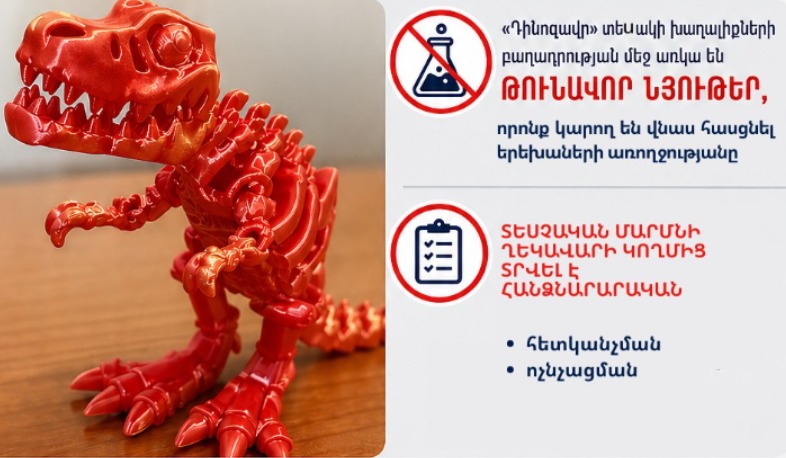ՇՎՏՄ-ն վտանգավոր  խաղալիք է հայտնաբերել. ոչնչացման հանձնարարական է տրվել
