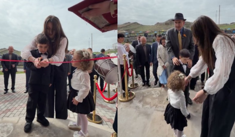 Բերդկունք բնակավայրի մանկապարտեզը կառուցվել է․ վարչապետը մասնակցում է բացմանը