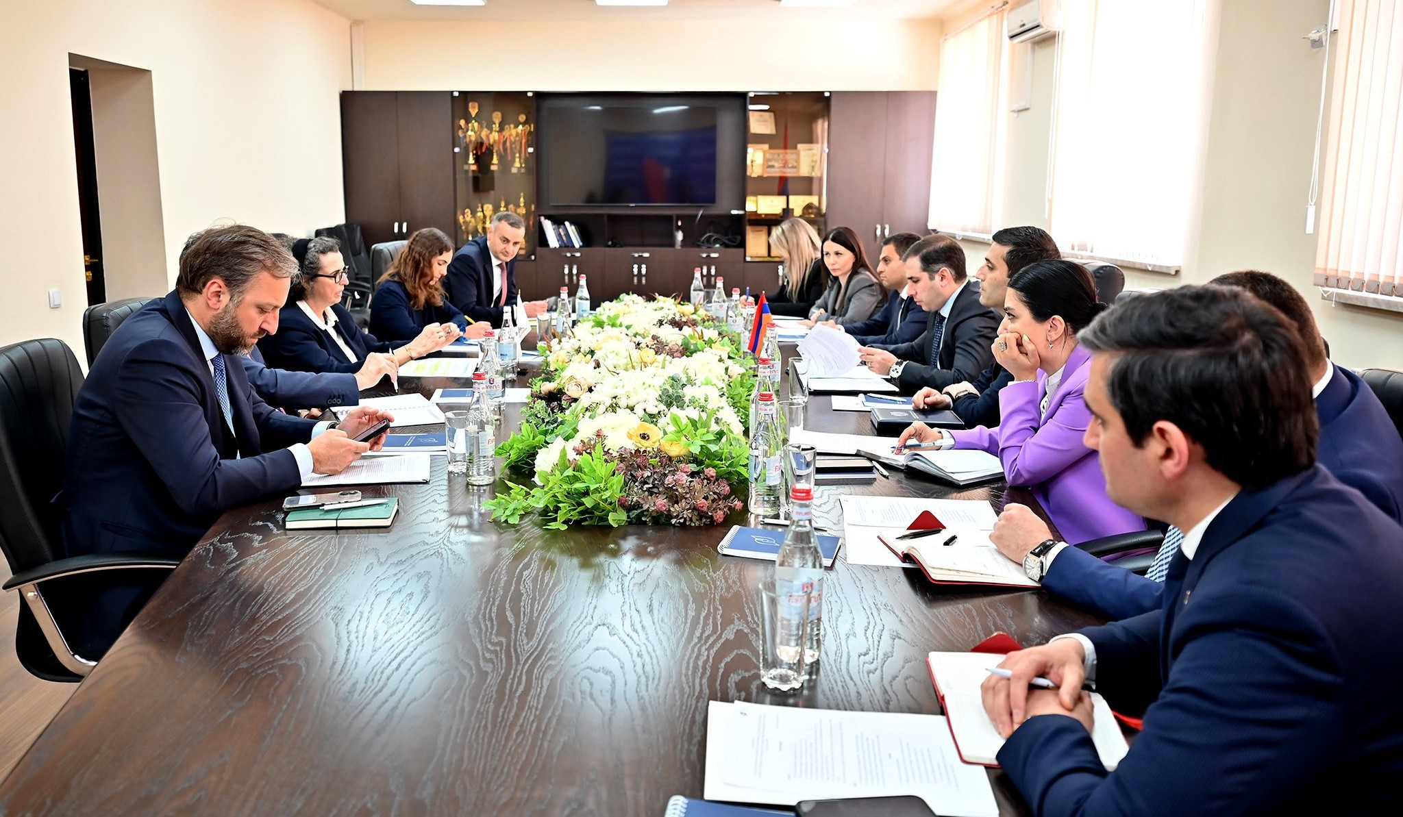 Էդուարդ Հակոբյանը և Էլիզաբետտա Ֆալչետին քննարկել են ժամանակակից մաքսային լաբորատորիայի ներդրման ուղղությամբ իրականացվող աշխատանքները