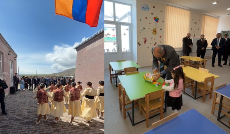 Գեղամասար բնակավայրի մանկապարտեզը վերակառուցվել է. Փաշինյանը տեսանյութ է հրապարակել