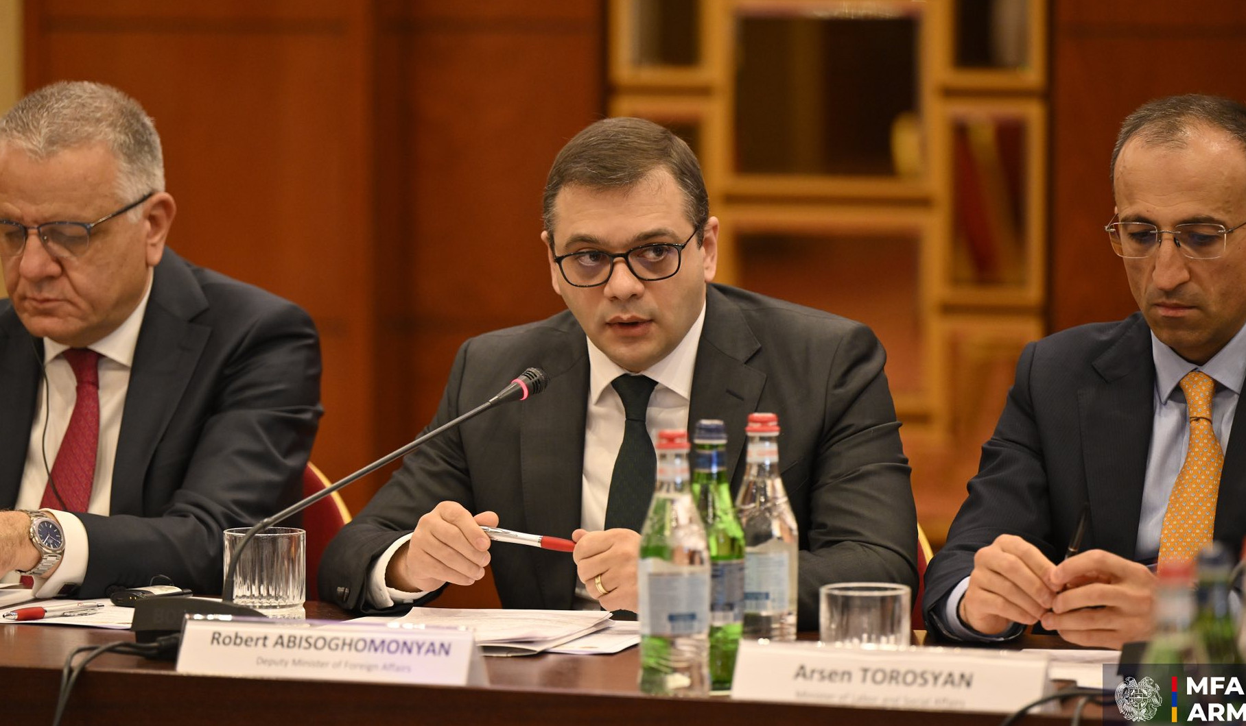 ԱԳ նախարարի տեղակալը մասնակցել է միջազգային գործընկերների հետ համակարգման հանդիպմանը