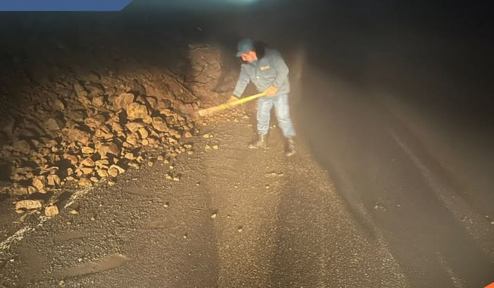 Քարաթափում է տեղի ունեցել Սիսիան-Լծեն-Տաթև ավտոճանապարհին