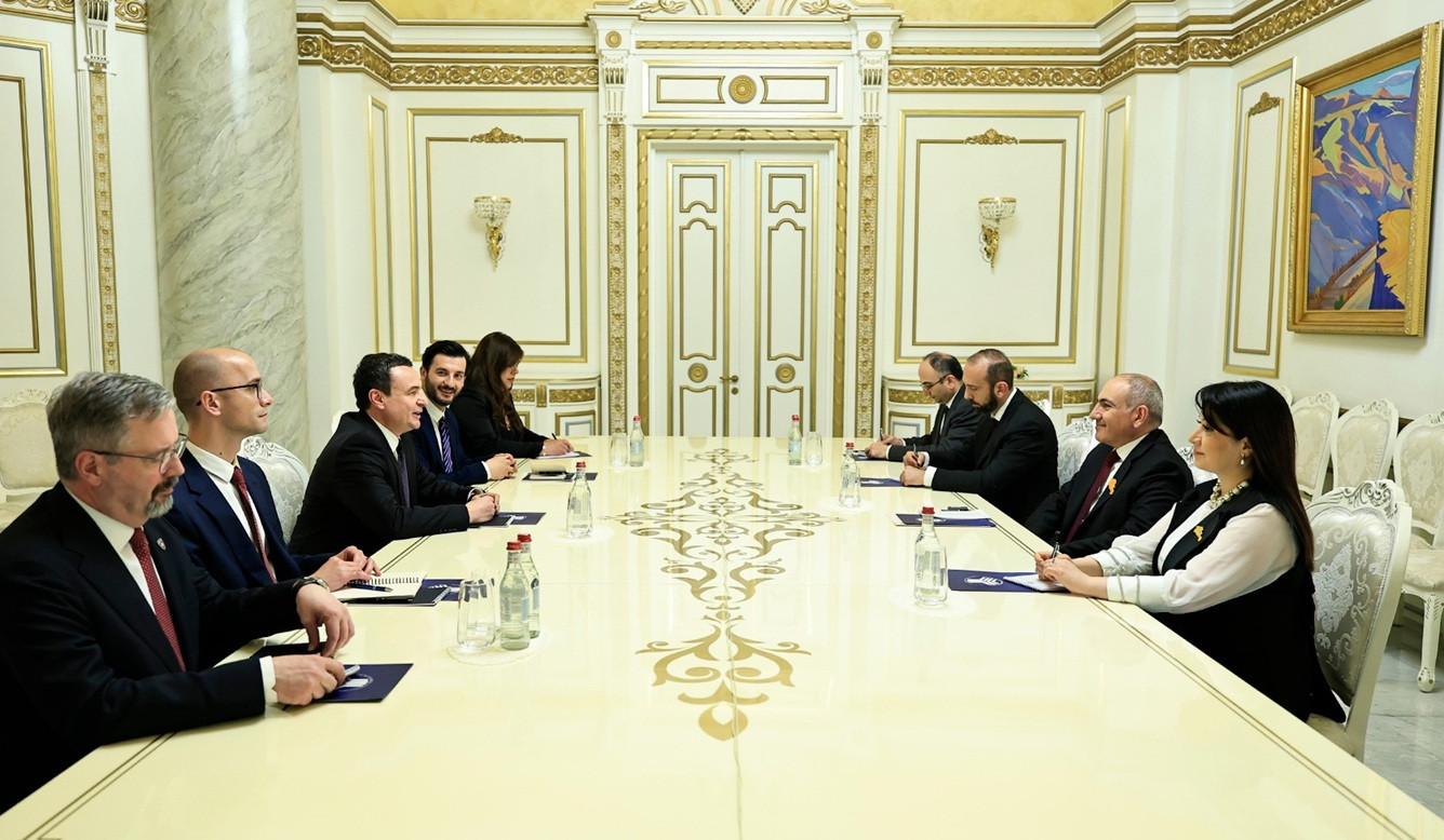 Հանդիպում Կոսովոյի գործող վարչապետ Ալբին Կուրտիի հետ. Նիկոլ Փաշինյանը տեսանյութ է հրապարակել