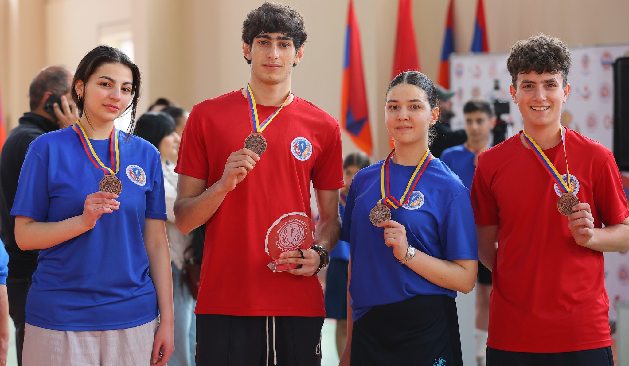«ՀՀ վարչապետի գավաթ» սեղանի թենիսի սիրողական մրցաշարի համայնքային փուլին մասնակցել են 607 դպրոցի աշակերտներ