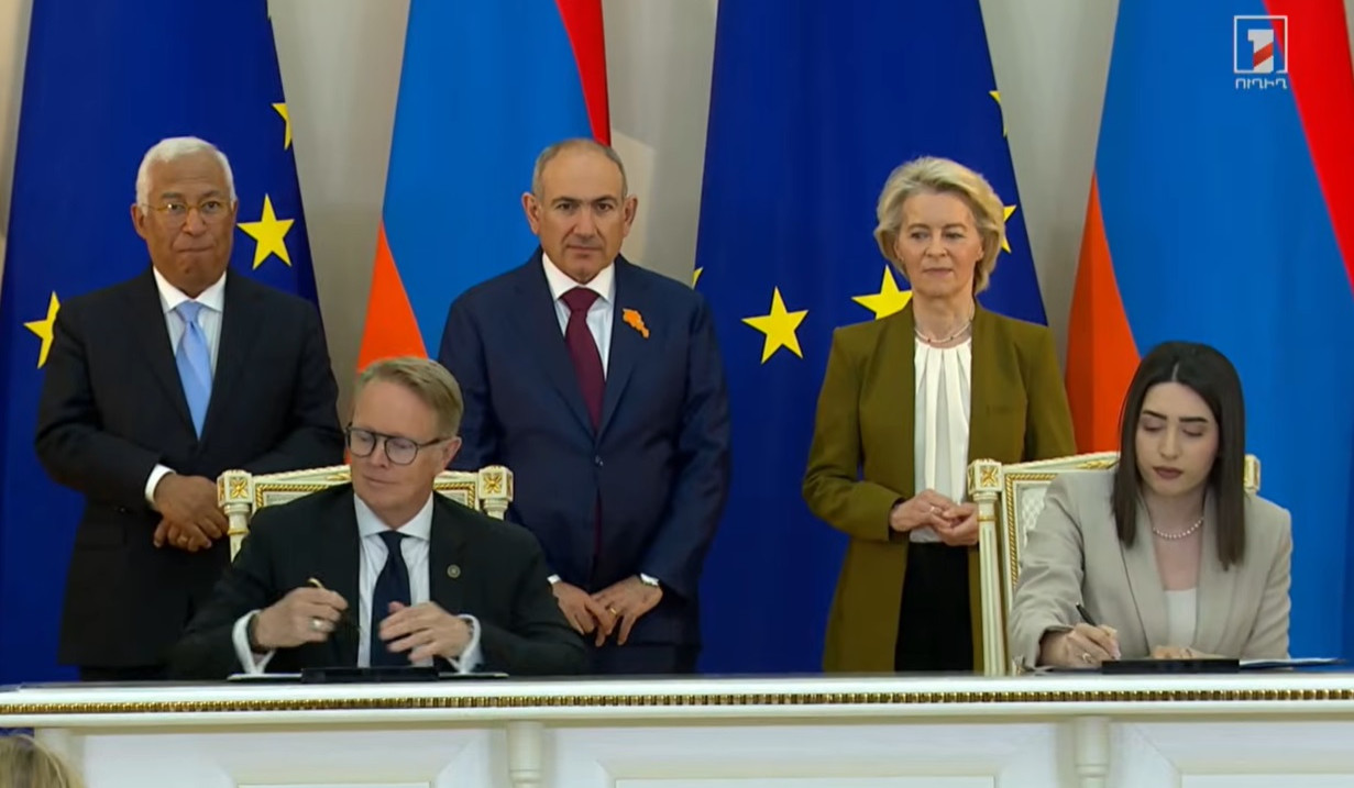 ՀՀ-ԵՄ առաջին գագաթնաժողովի արդյունքներով փաստաթղթեր են ստորագրվել
