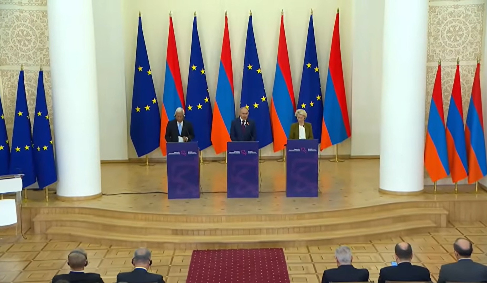 EU is calling at highest level on businesses to invest in Armenia, Pashinyan