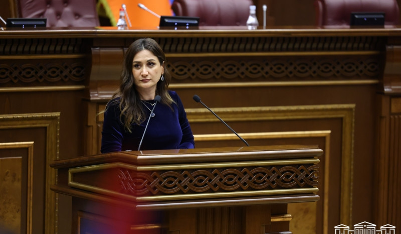ԱԺ-ն քննարկում է պետաիրավական հարցերի հանձնաժողովի նախագահի պաշտոնում Արուսյակ Ջուլհակյանի թեկնածությունը