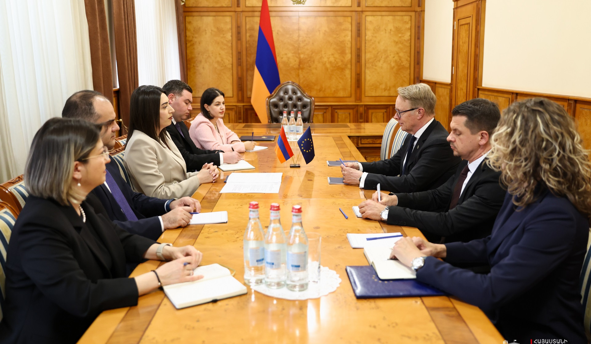 Համագործակցության օրակարգն ընդլայնվում է․ ՆԳ նախարարն ընդունել է Եվրոպական սահմանային և առափնյա պահպանության գործակալության գործադիր տնօրենին