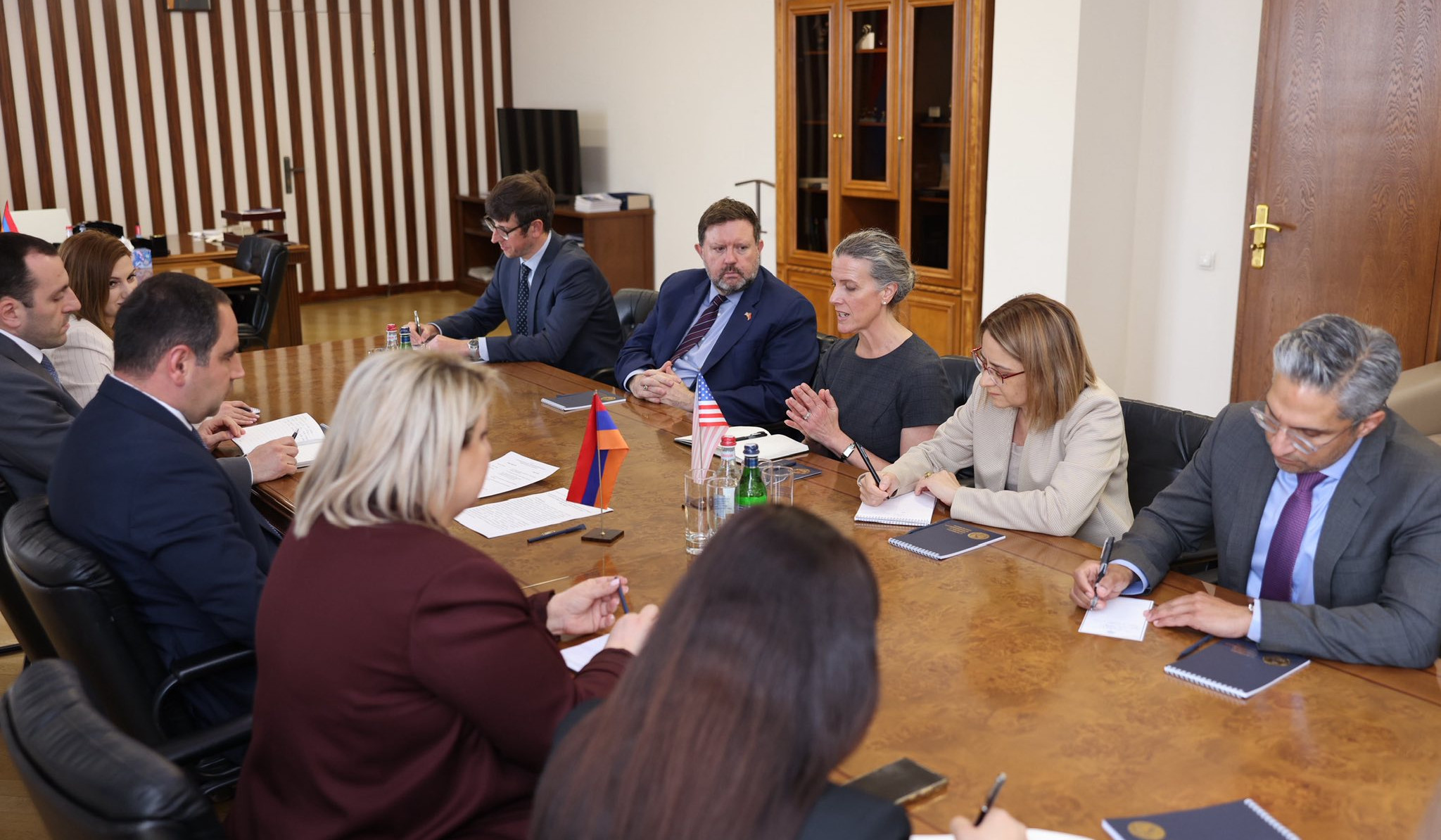 Դավիթ Խուդաթյանը ԱՄՆ պետքարտուղարի փոխտեղակալի հետ քննարկել է TRIPP նախագծի վերաբերյալ մի շարք հարցեր