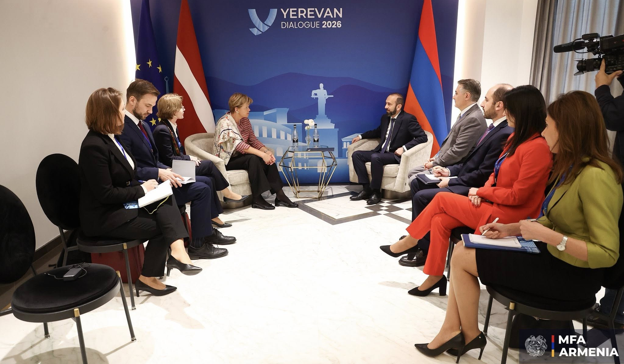 Հայաստանի և Լատվիայի ԱԳ նախարարները մտքեր են փոխանակել տարածաշրջանային զարգացումների շուրջ