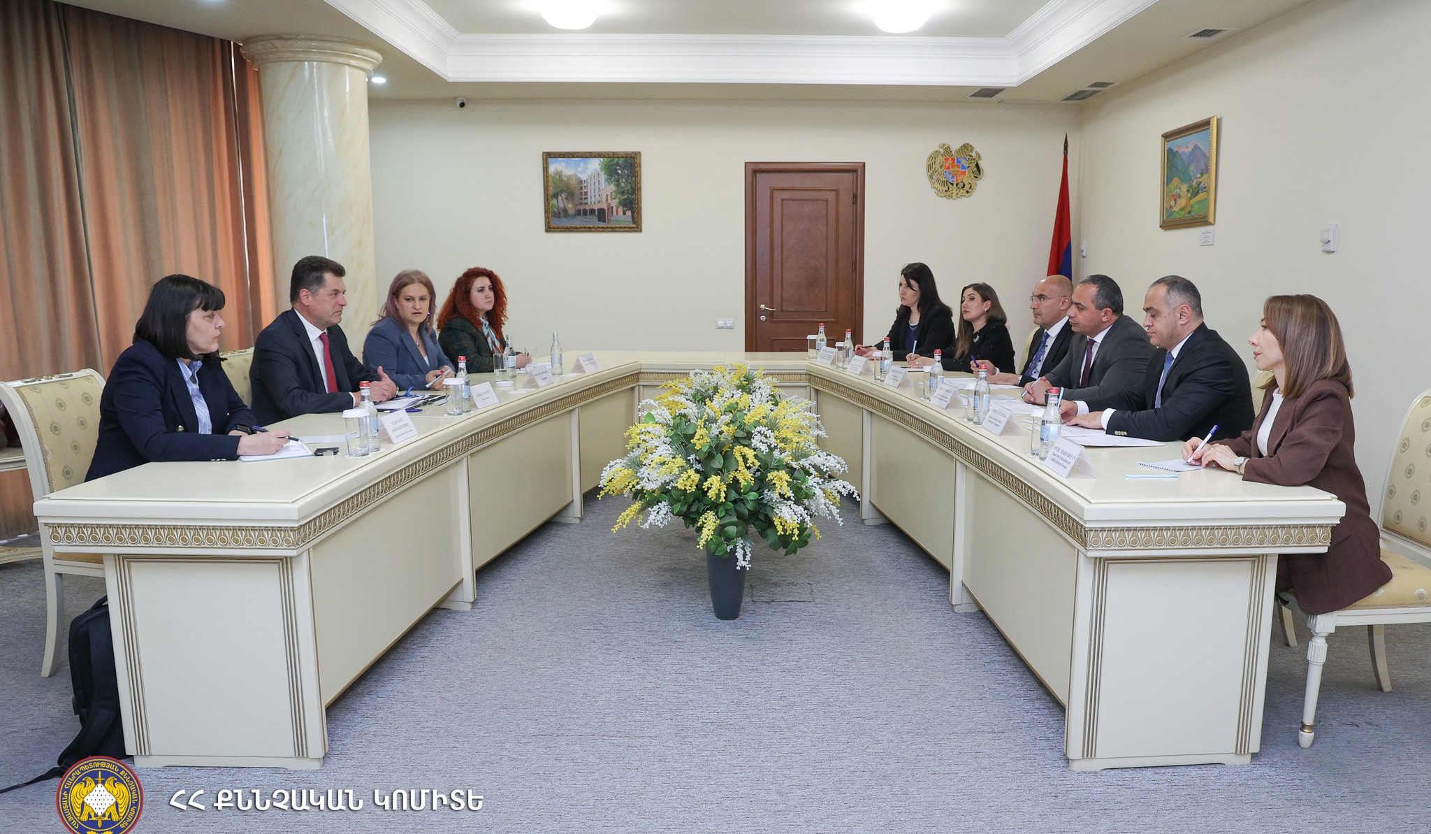 Քննչական կոմիտեի նախագահն ընդունել է ՀՀ-ում ԵԱՀԿ/ԺՀՄԻԳ դիտորդական առաքելության ղեկավարին