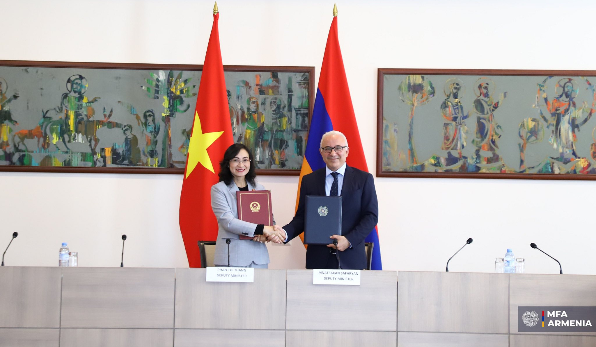 Քննարկվել են Հայաստանի և Վիետնամի միջև մի շարք ոլորտներում համագործակցության հարցեր