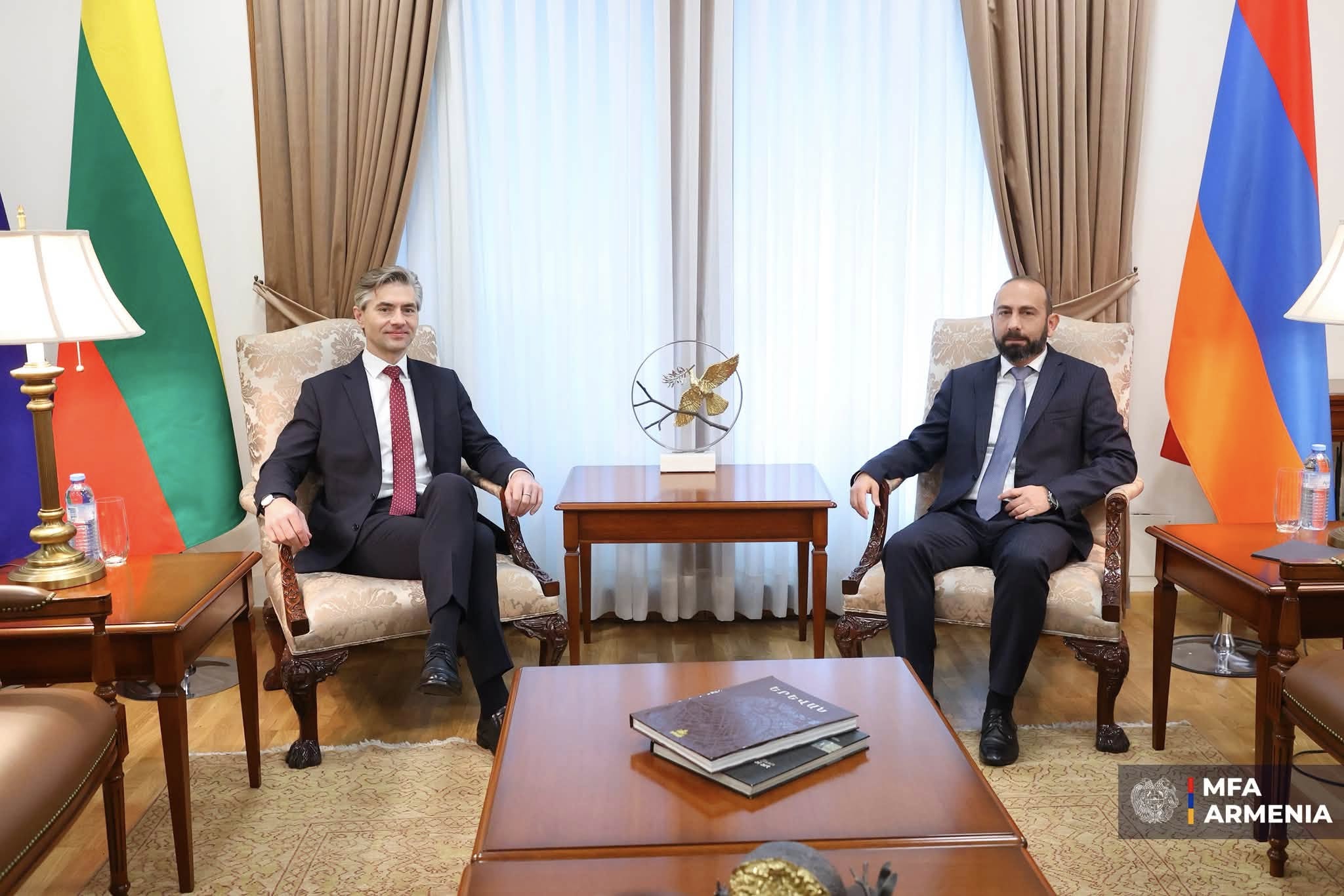 Armenia, Lithuania Foreign Ministers meet in Yerevan