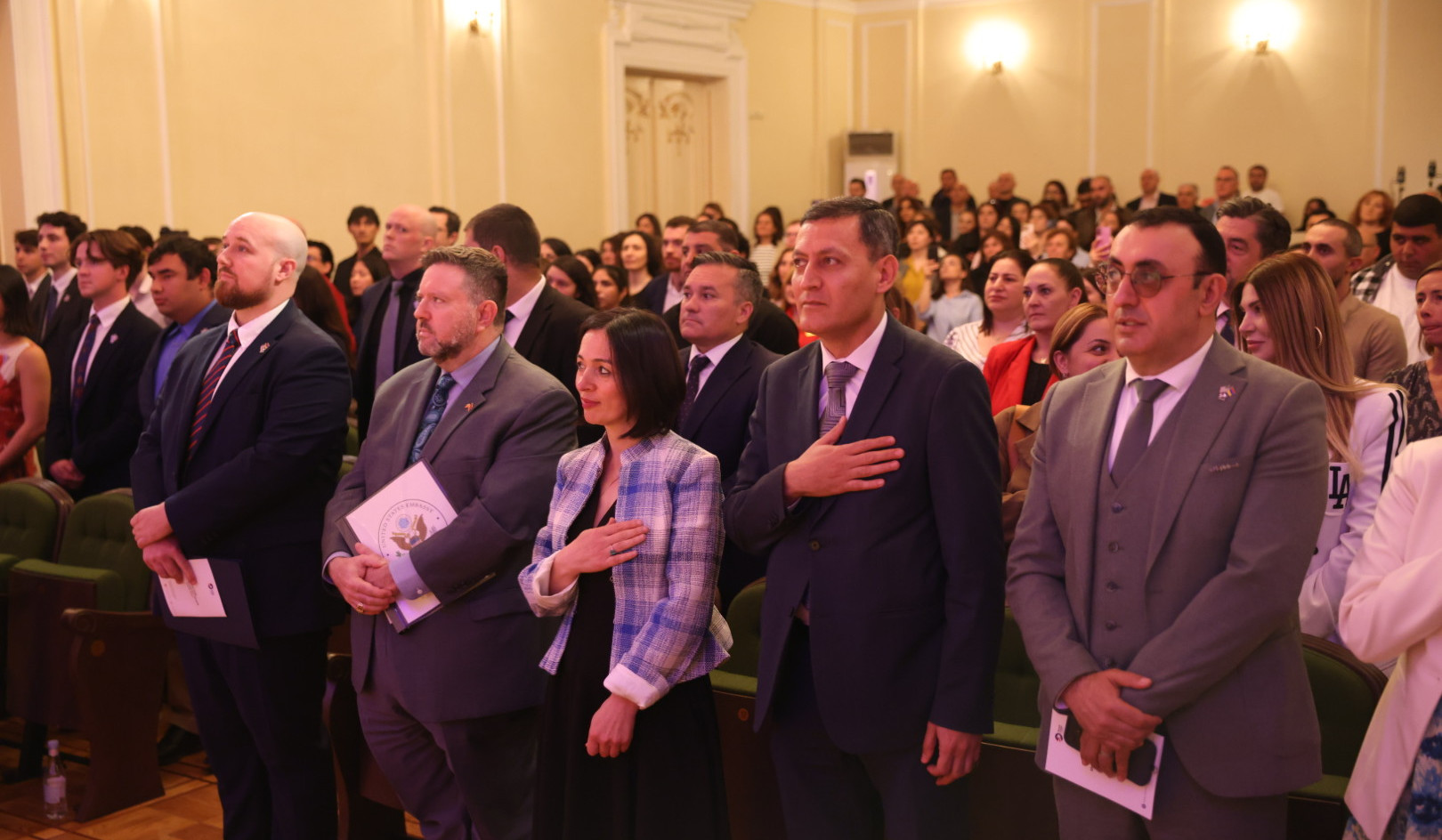 Ժաննա Անդրեասյանը մասնակցել է ԱՄՆ խաղաղության կորպուսի կամավորների 31-րդ խմբի երդման արարողությանը
