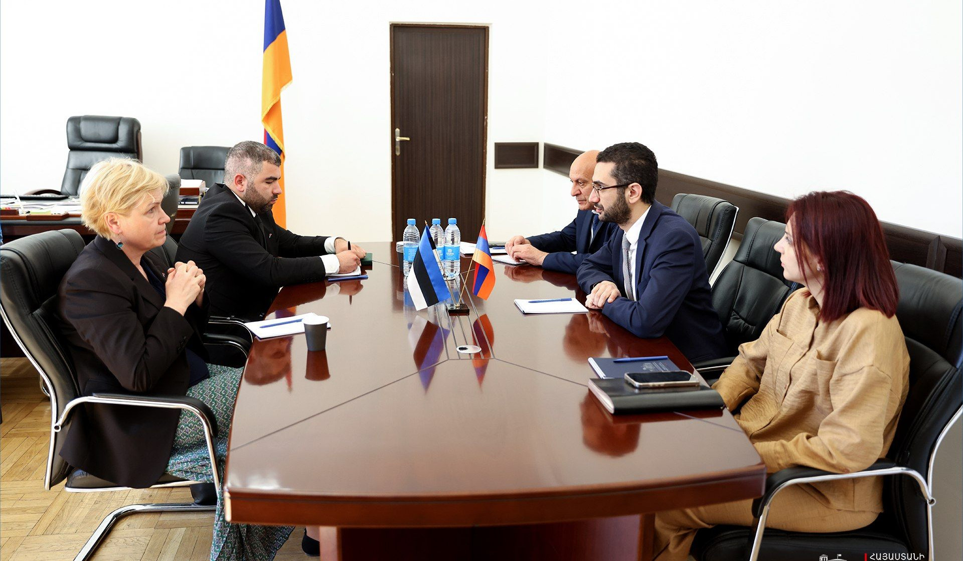 Կարևորվել է թվայնացման ոլորտում նոր ծրագրերի իրականացումը. ՆԳ փոխնախարարն ընդունել է Էստոնիայի դեսպանին
