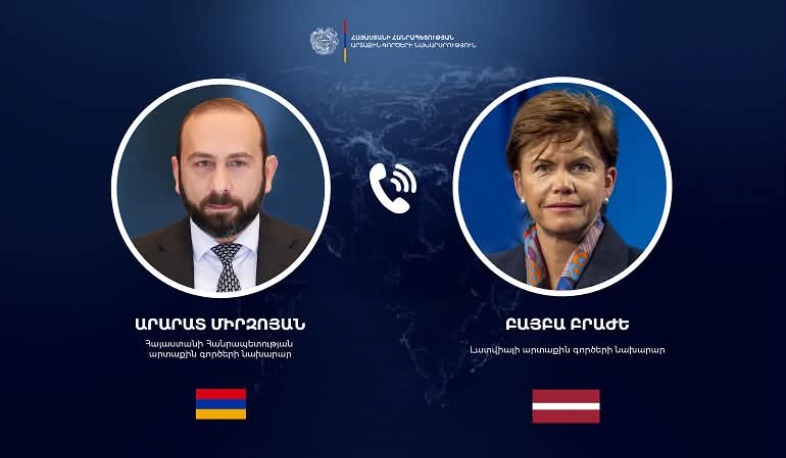 Ermənistan və Latviya xarici işlər nazirləri demokratik prosesləri hədəf alan hibrid hərəkətlərə toxunublar